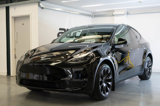 Why brand new Tesla's require detailing more than any other brand.