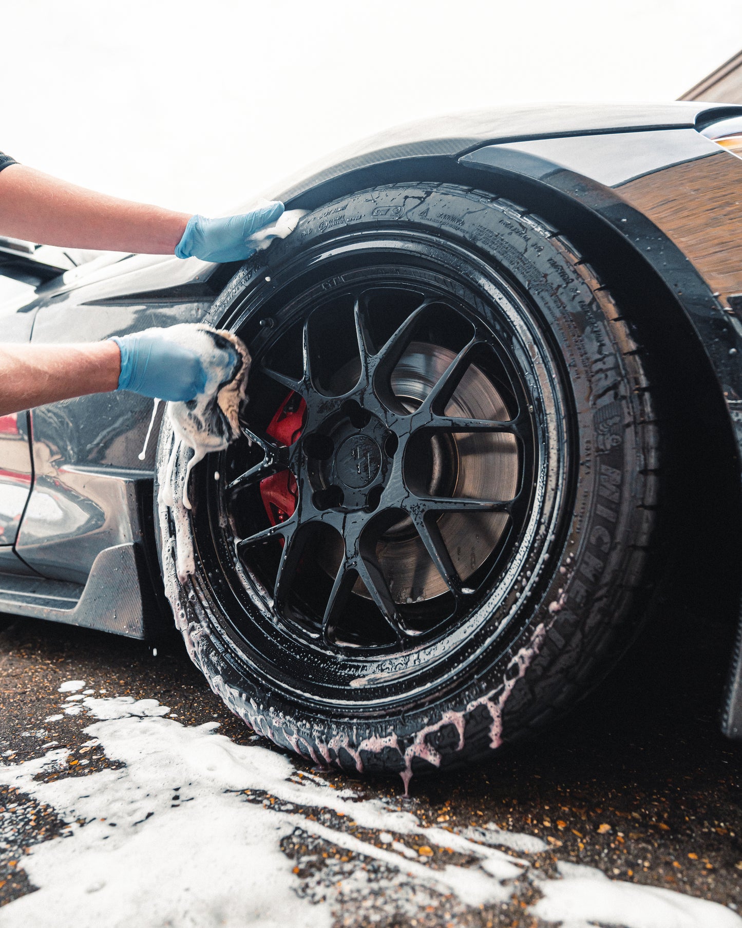 Wheel Wash Mitt by AWC